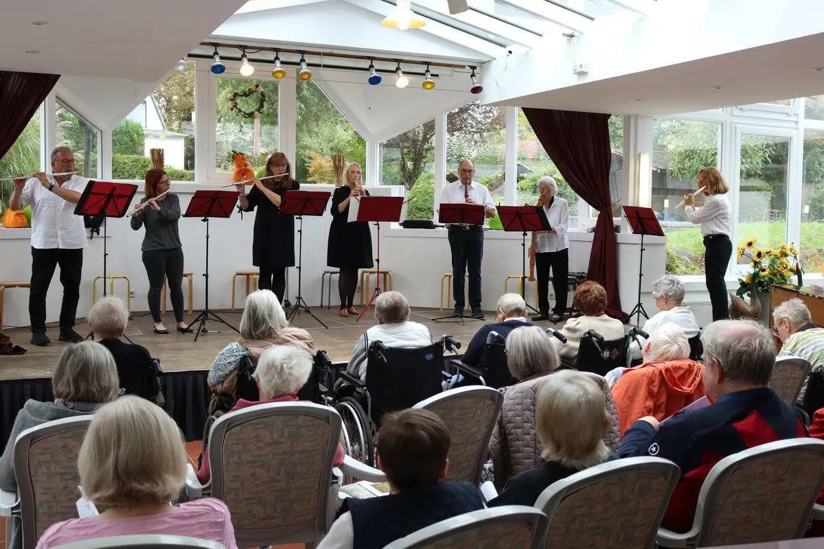 Frohe musikalische Stunde im Maranatha