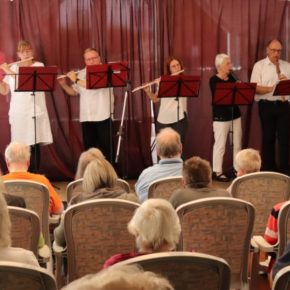 Die Musikschule im Kresi Ahrweiler gestaltete ein Sonntagskonzert im SeniorenZentrum Maranatha