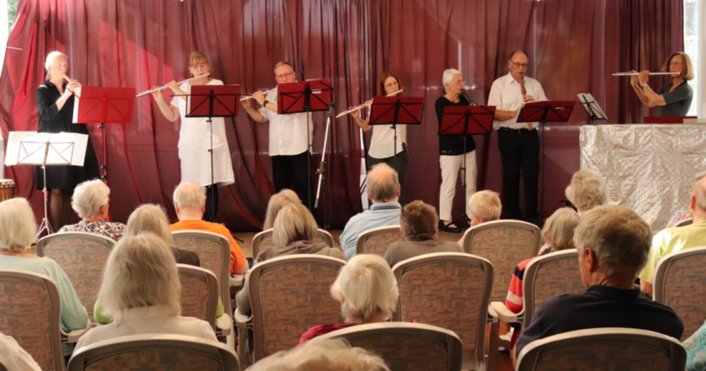 Die Musikschule im Kresi Ahrweiler gestaltete ein Sonntagskonzert im SeniorenZentrum Maranatha